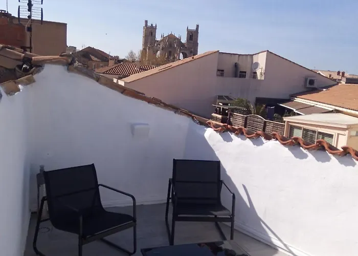 T3 Terrasse Vue Cathedrale Climatise Appartement *